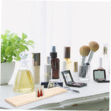 Holibanna jewelry display stand Bracelet Holder Shelves Wood Showcase Portable Earring Display Holder Merchandise Solid Organizer Unfinished Ring Holibanna