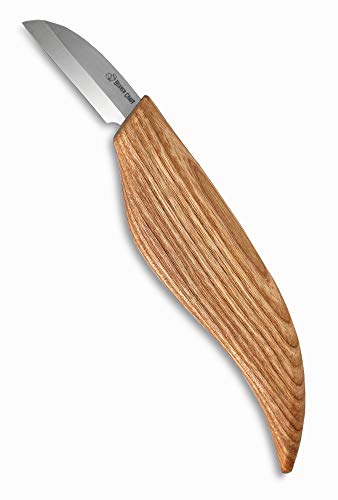BeaverCraft Whittling Knife C2 6.5" Whittling Knife for Fine Chip Carving Wood and General Purpose Wood Carving Knife Bench Detail Carving Knife BeaverCraft