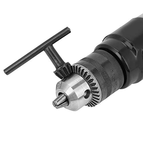 Air Drill 3/8,3/8Pneumatic Drill, 1700rpm 10mm High-speed CW/CCW Reversible Air Drill Pneumatic Drilling Tool for Furniture, Hardware, Machinery Semme