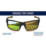 Bullhead Safety Sawfish Safety Glasses with Variable Tint and Performance Fog Technology Lens, UV Light Protection, Anti-Fog and Scratch Resistant, Bullhead Safety Eyewear