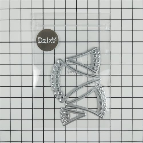 DzIxY Shadow Scalloped Hollow Lace Metal Cutting Dies for Card Making Kit Embossing Paper Die Cuts Scrapbook Machine Stencils Storage Pockets DzIxY