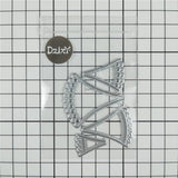 DzIxY Shadow Scalloped Hollow Lace Metal Cutting Dies for Card Making Kit Embossing Paper Die Cuts Scrapbook Machine Stencils Storage Pockets DzIxY