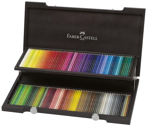 Polychromos 120 Pencil Wood Box Set Faber-Castell