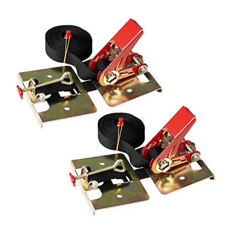 POWERTEC 71102-P2 Wood Flooring Strap Clamp w/ 13 Foot Nylon Strap, 2 PK POWERTEC