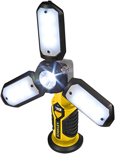 STANLEY SAT3S Rechargeable 600 Lumen Lithium Ion LED Work Light with USB Power Charger STANLEY