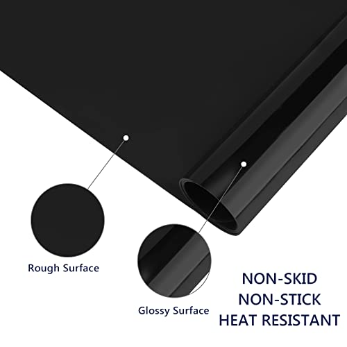 Gartful 2 Pack Silicone Crafting Mats, 15.7" x 11.8" Silicone Mat for Crafts, Large Heat Resistant Sheet for Jewelry Casting, Epoxy Resin, Painting, Gartful