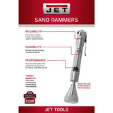 JET JCT-1600 Benchtop Pneumatic Sand Rammer (550600) Jet