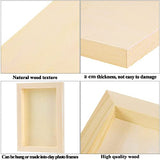 ADXCO 8 Pack Wood Panels 5 x 7 inch Wooden Canvas Board Unfinished Wooden Panel Boards for Painting, Arts, Pouring Use with Oils, Acrylics ADXCO