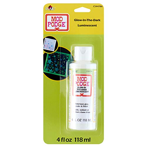 Mod Podge Glow-in-The-Dark Sealer, 4 oz, Clear - WoodArtSupply