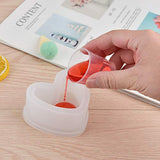 Coopay 100 Pack 30ml/1oz Plastic Graduated Cups Transparent Scale Cups Clear Epoxy Mixing Cups with 100 Pack Wooden Stirring Sticks for Resin, Epoxy, Coopay