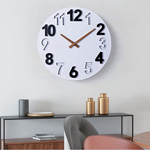 pizarra DIY Quartz Movement Mechanism Wall Clock 20mm Hands Clock for 12 Inch Clock Replaced Parts,Branch Wood - WoodArtSupply