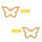 PartyKindom 1pc Wall Sticker Kids Decor Sculptures Home Decor Hawaiian Stickers Wooden Leaves Plant Wall Decor Tropical Leaves Coaster Unfinished PartyKindom