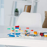 Gejoy 8 Pieces DIY Wooden Sailboat Rubber Band Paddle Boat Paint and Decorate Wooden Sailboat for Birthday Carnival Party DIY Craft Gejoy