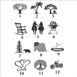 Personalized Custom wood Family Name Sign, Handmade CARVED Cedar Sign, Last name Wedding Gift rustic Established house warming personalized sign WoodArtSupply