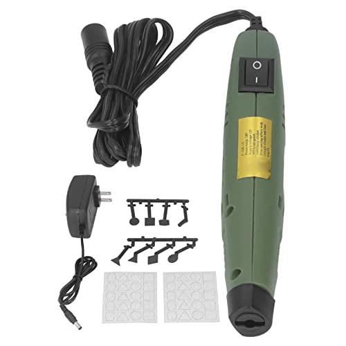 Power Sander Kit, 18W Plastic Mini Pen Sander DIY Sanding Pen Polishing Machine for Grinding Polishing g Surfaces Grooves Tight Corners, US Plug Estink