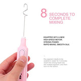 EXCEART 1 Set Electric Pigment Stirrer Mixer Pigment Art Gouache Electric Mixer Scraper Color Blending Mixing Tool for Art Gouache Painting Drawing EXCEART