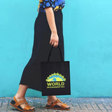 OKBA 10 PCS Tote bag,black canvas bags bulk, scrawl shopping bag，blank canvas tote bags for DIY craft and decorative craft 12.2 * 14.2 inches(31 * OKBA