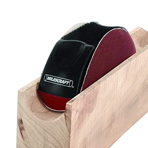 Milescraft 1620 SandPlane - Hand Sanding Tool for Intricate Surfaces, 5" Milescraft