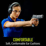 Peltor Sport Tactical 100 Electronic Hearing Protector, Ear Protection, NRR 22 dB, Ideal for the Range, Shooting and Hunting, TAC100-OTH, Black, One Peltor Sport