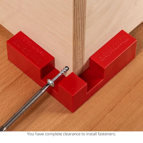 Woodpeckers M2 Box Clamps, 2 Pack, Versatile Woodworking Clamps for Quick and Easy 90 Degree Joints Woodpeckers