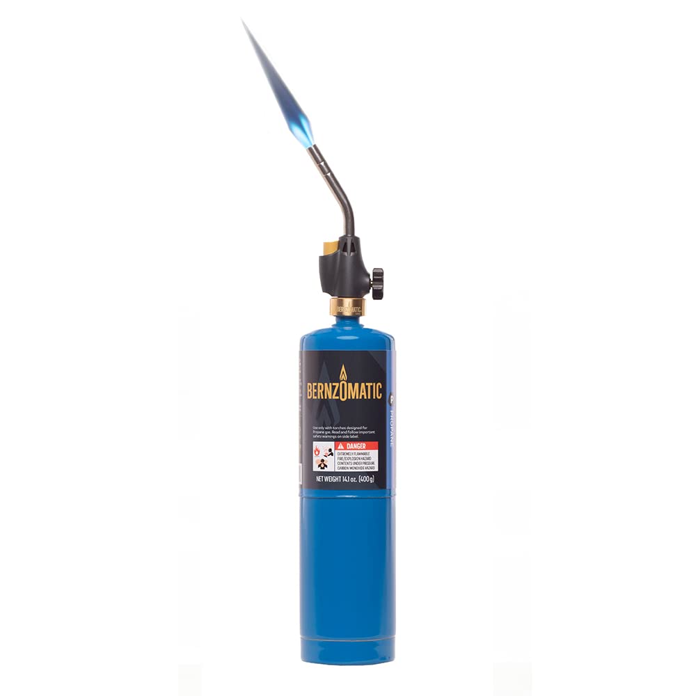 BERNZOMATIC Worthington 336737 WT2301 Trigger Start Propane Torch - WoodArtSupply