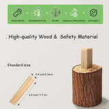 ICEKO KN 100pcs Classic Wooden Building Blocks Set,Solid STEM Building Toys for Kids, Preschool Learning Montessori Toys for Toddlers, Boys & Girls ICEKO KN