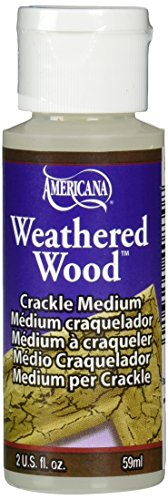 DecoArt DAS8-3 Americana Mediums Paint, 2-Ounce Paint, Weathered Wood - WoodArtSupply