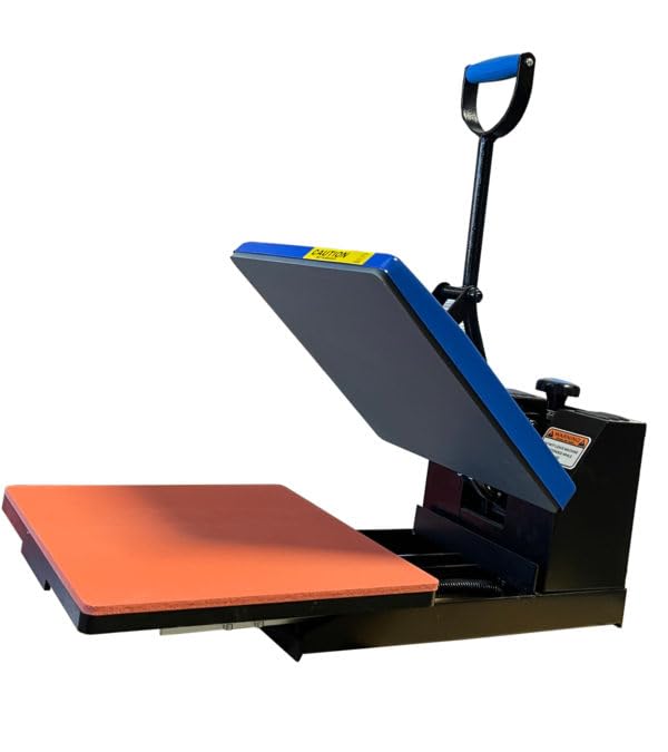 Fancierstudio DG Heat Press 15x15 Inch Sublimation Heat Press Slide Out Lower Platen Max 5.5 inch Fancierstudio