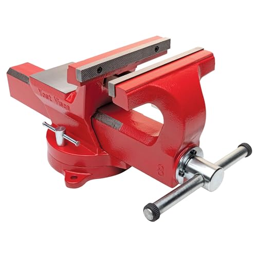 Yost Vises ADI-8 Heavy Duty Vise | 130,000 PSI Tensile Strength Austempered Ductile Iron Bench Vise | 8 Inch Jaw Width with a 360 Degrees - WoodArtSupply