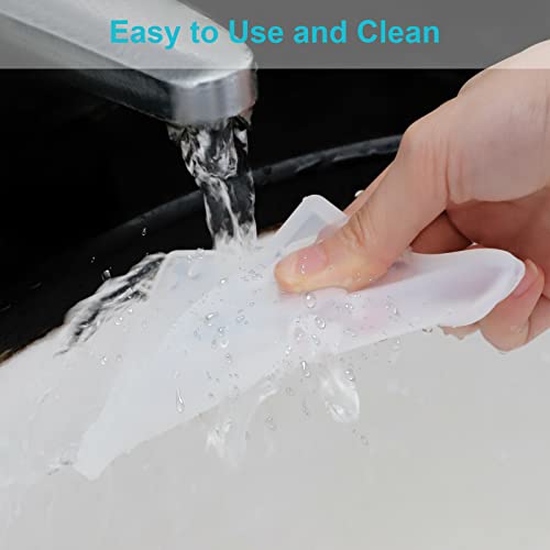 3pcs DIY Silicone Resin Socket Cover Mold Re-usable Switch Socket Cover Epoxy Light Outlet Crafts Making Home Decor YQSDG