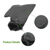 2Pcs Miter Saw Dust Bag, 255 Model Table Saw Dust Collection Bag with Adjustable Outlet, Dust Collector Bags for Miter Saw, Tank Belt Sander, Table RUIFUU