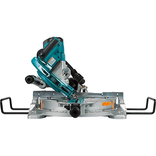 Makita LS1019LX 10" Dual-Bevel Sliding Compound Miter Saw with Laser and Stand - WoodArtSupply