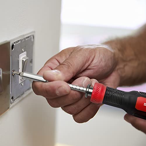 SHARDEN Multi Screwdriver 13-in-1 Screw Driver Adjustable Screwdriver Set Multitool All in One with Torx Security, Flat Head, Phillips, Hex, Square Sharden