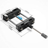 Genmitsu Aluminum Bench Vise Clamp DIY Desktop Worktable Vise Clamp for CNC 3018-PRO/PROVer/PROVer Mach 3/MX3/PROVER XL 4030, 10.2" x 5.5"x 1.6", Genmitsu