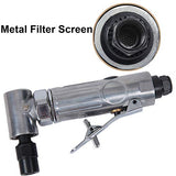 YELWAY 1/4" Angle Air Die Grinder, 20000 RPM, 90 Degree Angled Air Die Grinder, Edge Series Air Angle Die Grinder with 1/4-inch, Mini Air Angle Die YELWAY