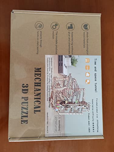 3D Wooden DIY Ferris Wheel Puzzle Kit - Perfect Educational Gift for All Ages ROEOLNIL