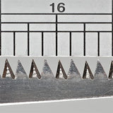 Kings County Tools Japanese Woodworking Detail Trim Saw | Fine Tooth Pattern | 5/16” Narrow Tapered Blade | 5” Length with 13 TPI with Minimal Set | Kings County Tools