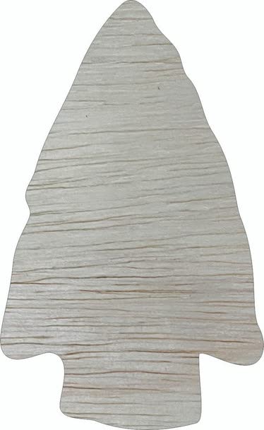 Wooden Indian Arrowhead Craft 10" Cutout, Unfinished Wood Blank