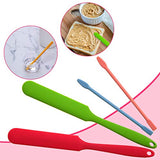 12 Pieces Silicone Stir Sticks Kit, Epoxy Resin Stirring Rod for Mixing Resin, Paint, Liquid, DIY Craft Tools for Making Flash Cups (Mix Color) Patelai