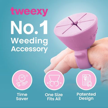 tweexy Craft Vinyl Weeding Scrap Collector Ring | Weeding Tools for Vinyl Heat Transfer, HTV Crafting & Adhesive Paper Sheets Holder | Portable Heat - WoodArtSupply