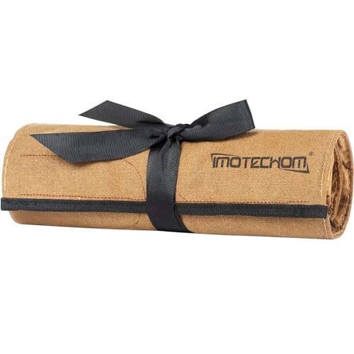 IMOTECHOM 12-Pieces Woodworking Wood Carving Tools Chisel Set with Canvas Bag, Razor Sharp CR-V 60 Steel Blades IMOTECHOM