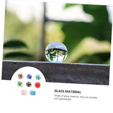 Anneome 8pcs DIY Beads Unfinished Beads Gemstone Bracelet Crackle Lampwork Beads Crackle Looser Beads Making Beads Glass Bead Bracelets Bulk Jewelry Anneome