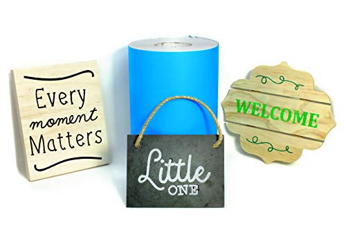 VViViD Blue Stencil Vinyl Masking Film with Anti-Bleed Technology (12" x 6ft) VViViD