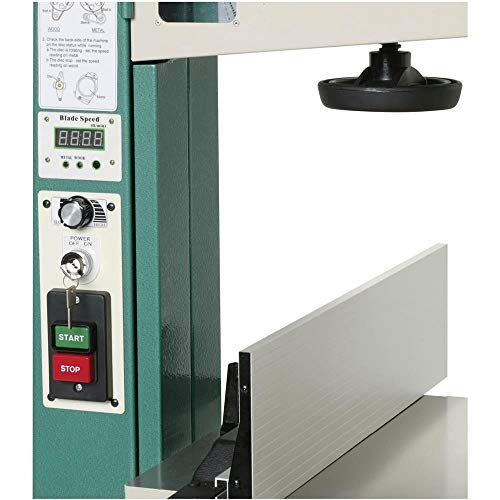 Grizzly Industrial G0640X - 17" 2 HP Metal/Wood Bandsaw w/Inverter Motor - WoodArtSupply