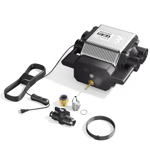 Longer Cut Engraver Air Assist Kit with Air Pump, New Upgraded air Assist kit with Switch eliminates The Need for Frequent plugging and unplugging,