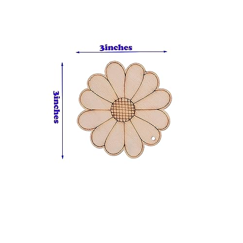 54PCS Unfinished Blank Wooden Cutouts Craft for Kids,Suit for Children's Painting DIY Room Decoration Gift Giving Surprise (54 Insect) Jsehchya