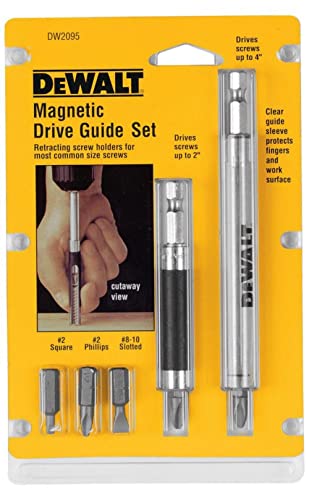 DEWALT Bit Set with Magnetic Drive Guide (DW2095), 1 Count (Pack of 1)