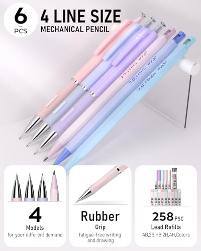 Nicpro 50 PCS Aesthetic School Supplies with Pen Case, 12 Colors Chisel Tip Cute Highlighters, 5 Quick Dry Retractable Black Ink Pens, 6 Pastel Nicpro