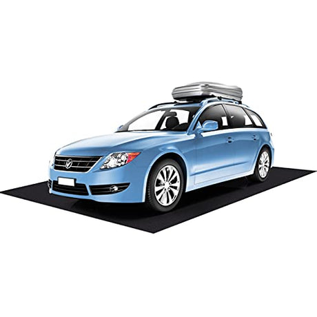 Extra Large 6.6 x 16.4ft Garage Floor Mat- Absorbent/Waterproof Oil Maintenance Mat to Protect Garage Floor Surface- Reusable Oil Spill Mat for Under MADHOLLY