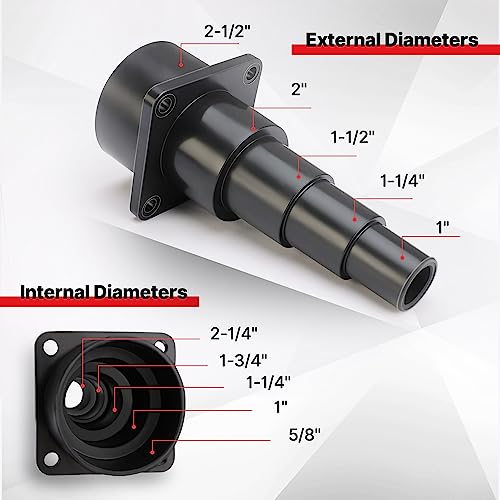 Shop Vac 90687 Universal Tool Adapter, 2PCS Shop-Vac
